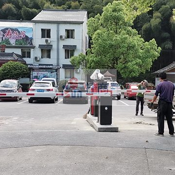 浙江寿仙谷景区高清车牌识别系统工程案例